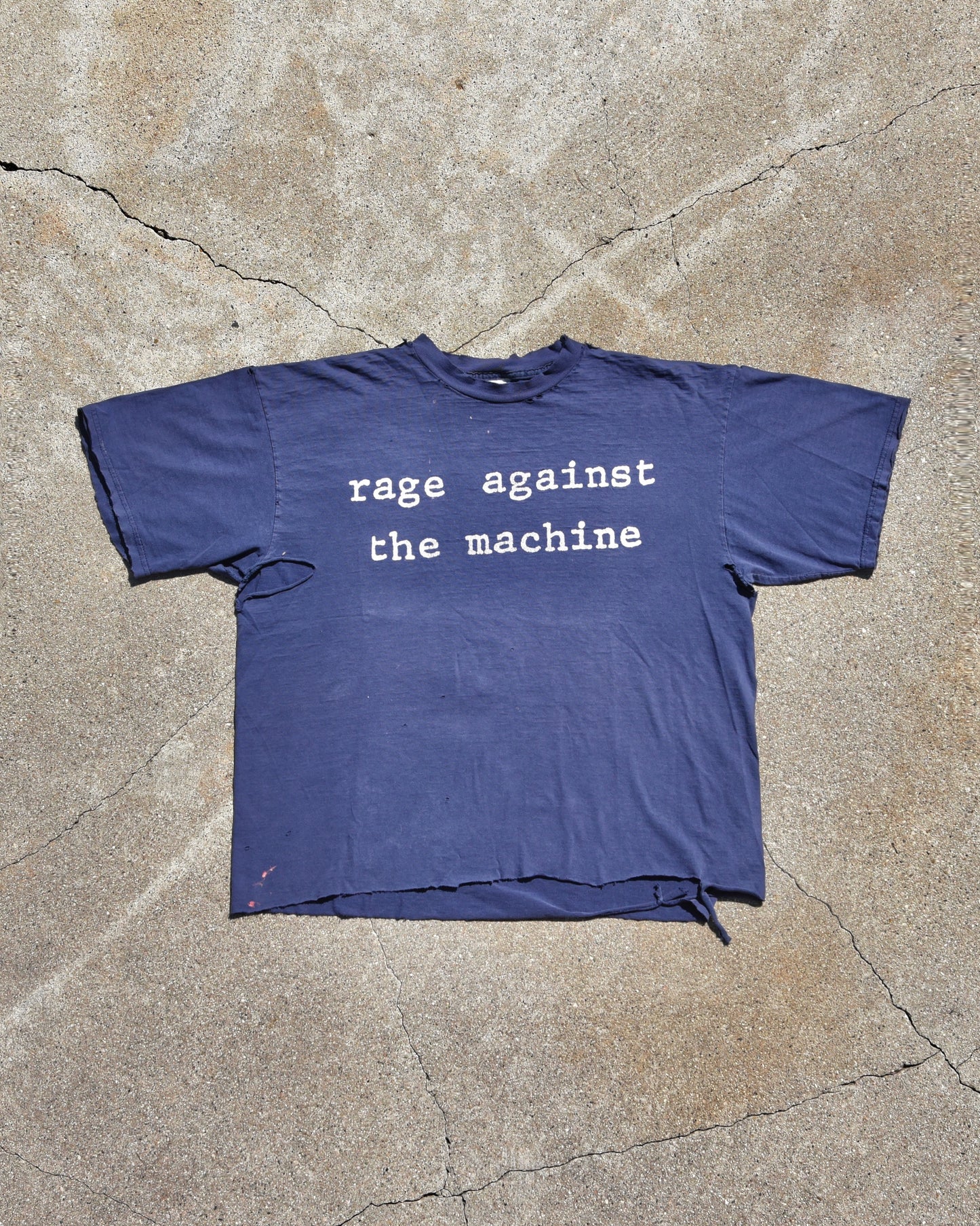 1990s Thrashed Rage Against The Machine Molotov Tshirt