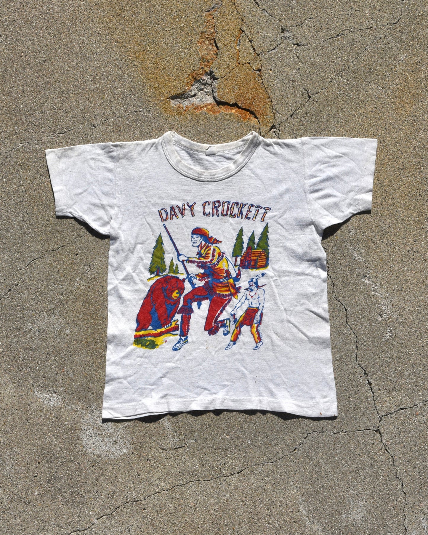 1950s Davy Crockett Tshirt