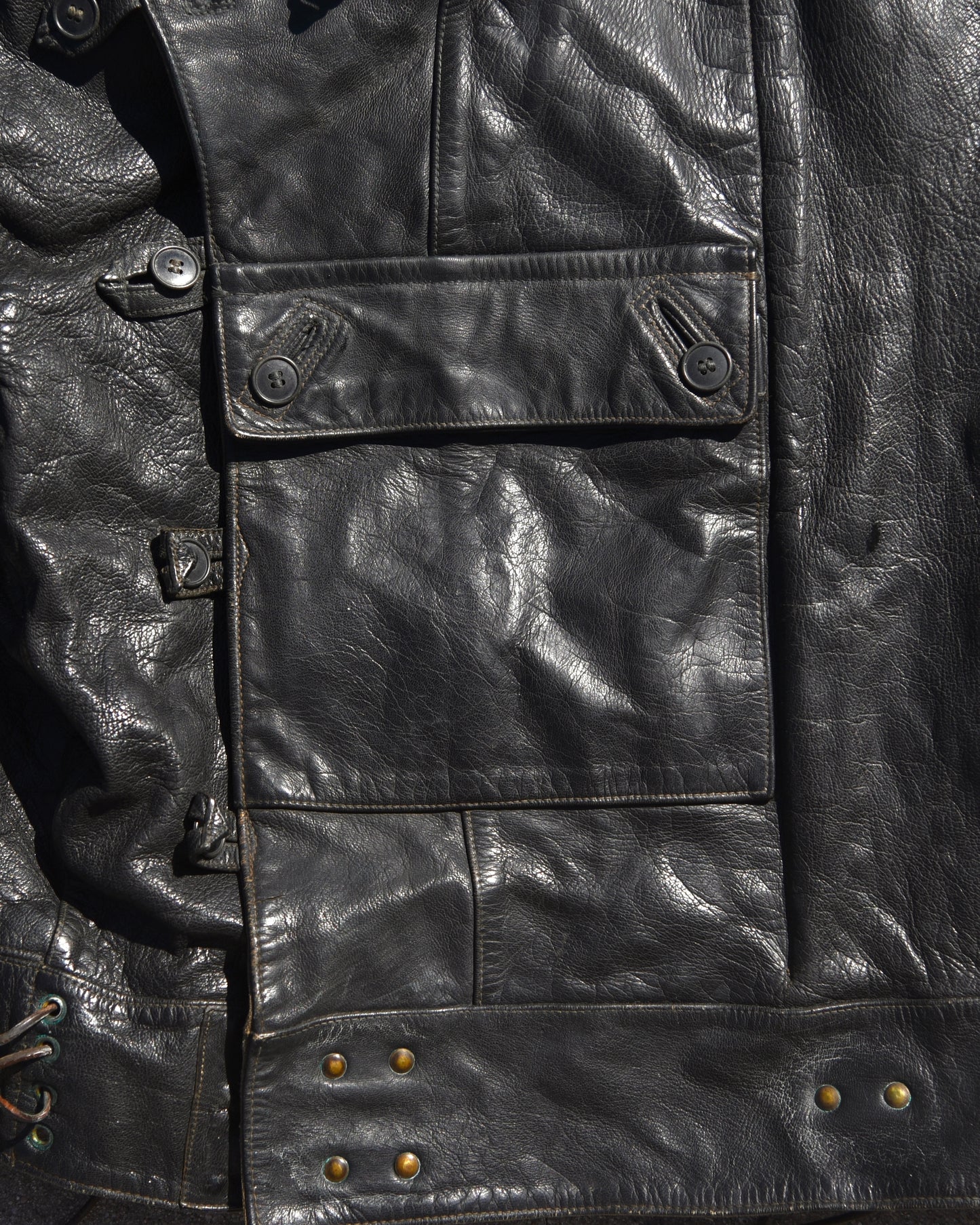 1950s Oljon Malung Swedish Motorcycle Dispatch Jacket