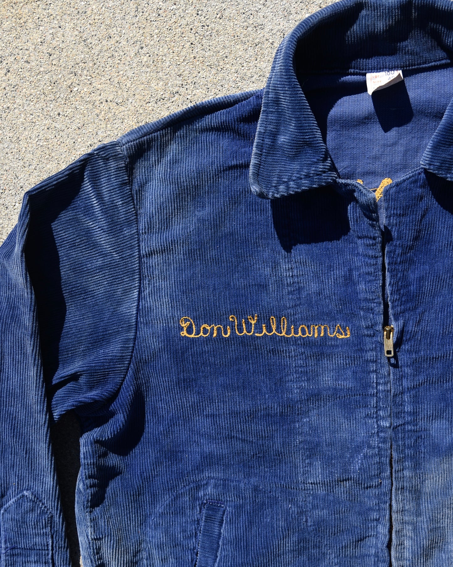 1960s Sun Faded FFA Jacket Talon Zip