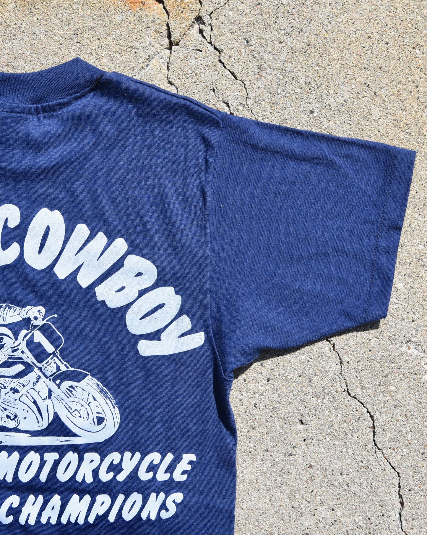 1982 Team Cowboy Motorcycle Racing Tshirt