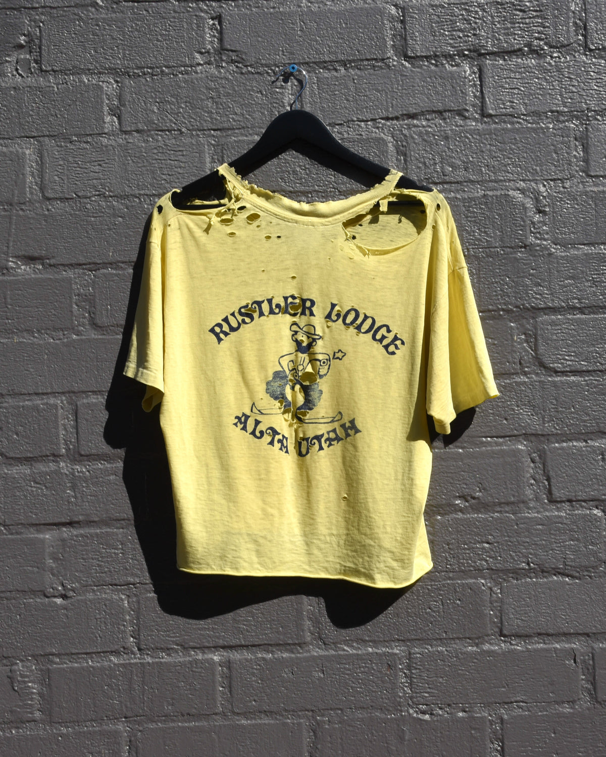 1970s Rustler Lodge Thrashed Tshirt