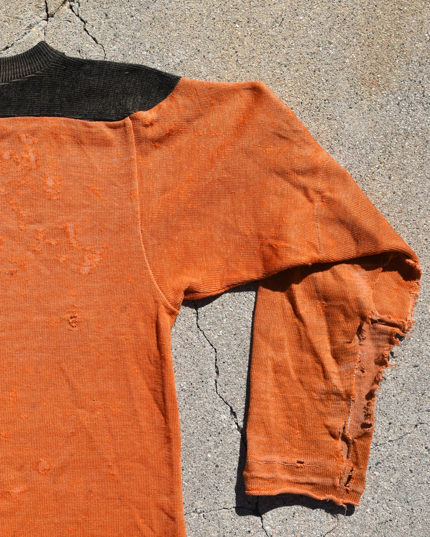 1950s Sun Faded Two Tone Jersey