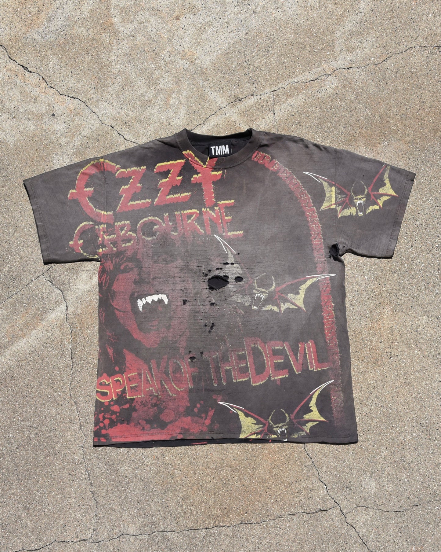 1990s Sun Faded Ozzy Osbourne Tshirt