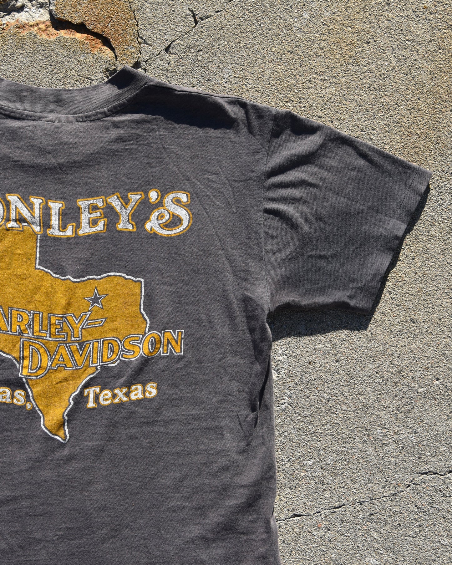 1970s Sun Faded Harley Davidson Tshirt