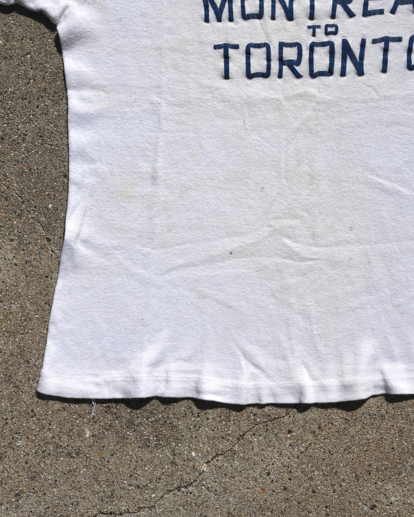 1950s 400 Mile Run Montreal To Toronto Tshirt