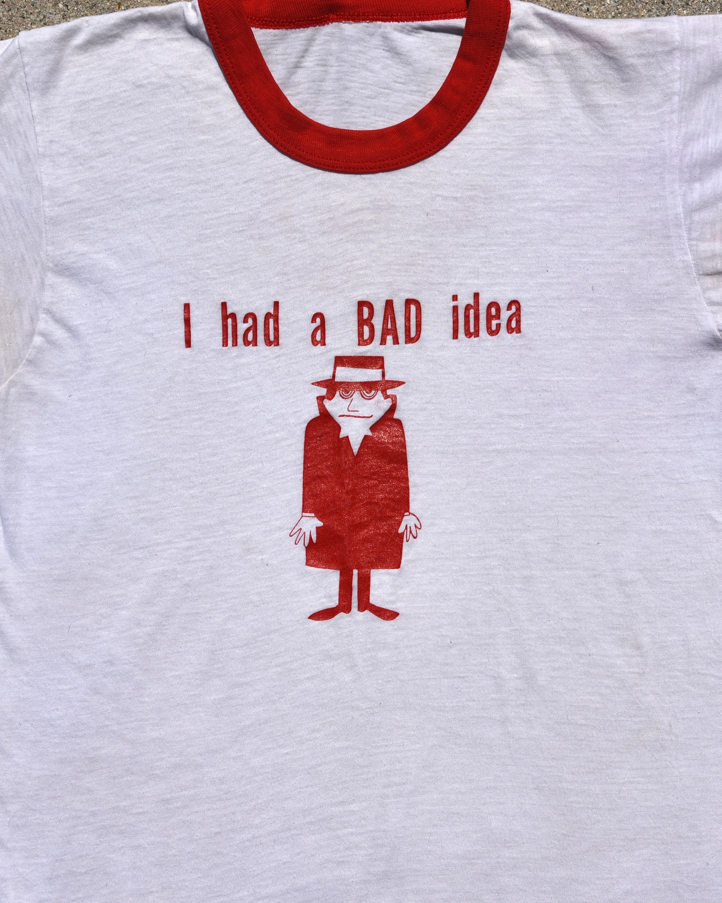 1970s I Had A Bad Idea Tshirt
