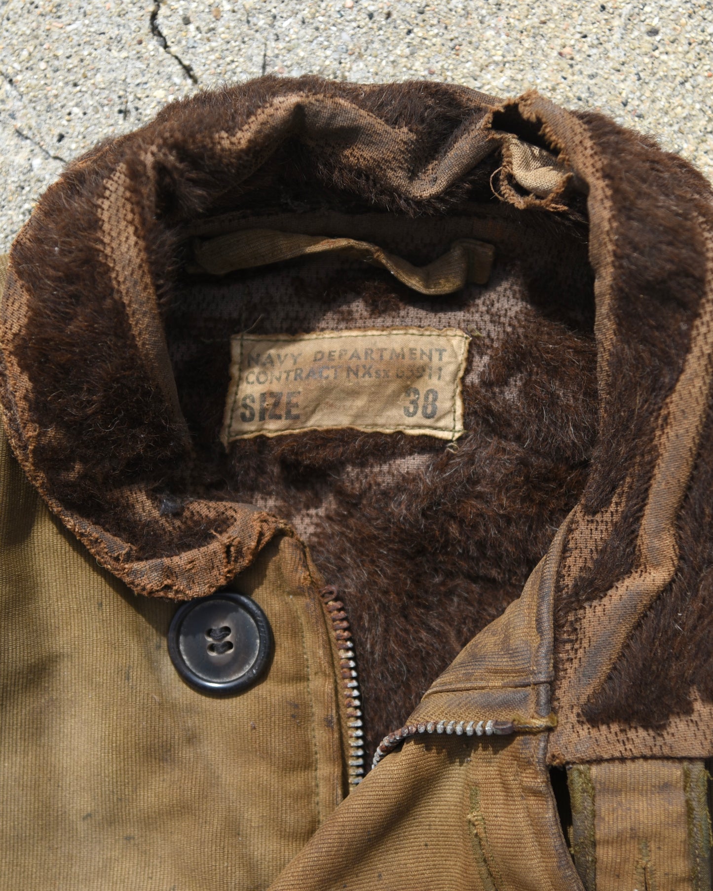 1940s U.S. Navy N1 Deck Jacket - Stenciled