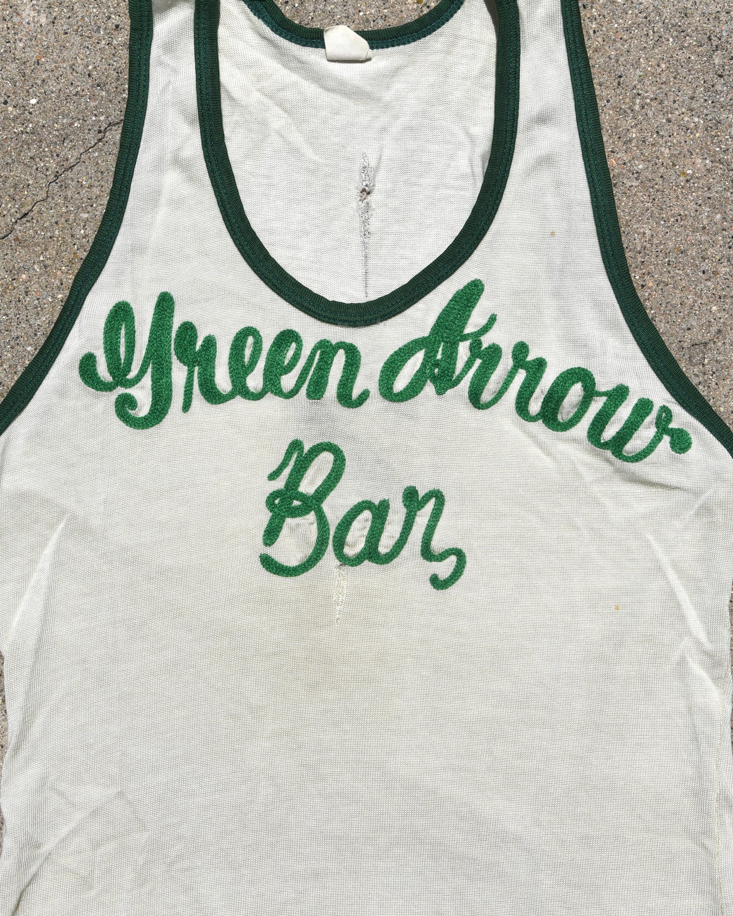 1950s Green Arrow Bar Jersey