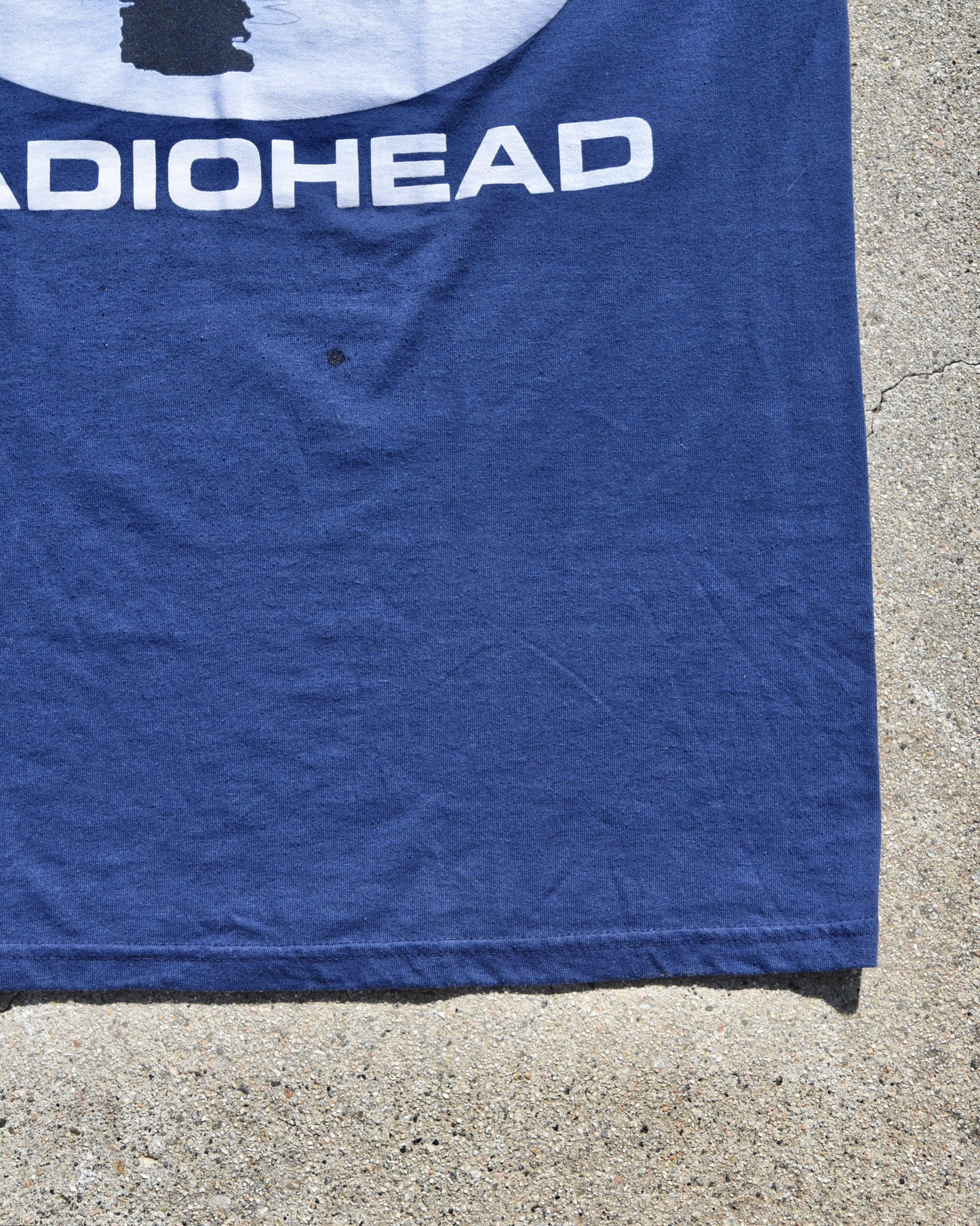 1995 Radiohead The Bends Tour Ringer Tshirt Signed by Thom Yorke