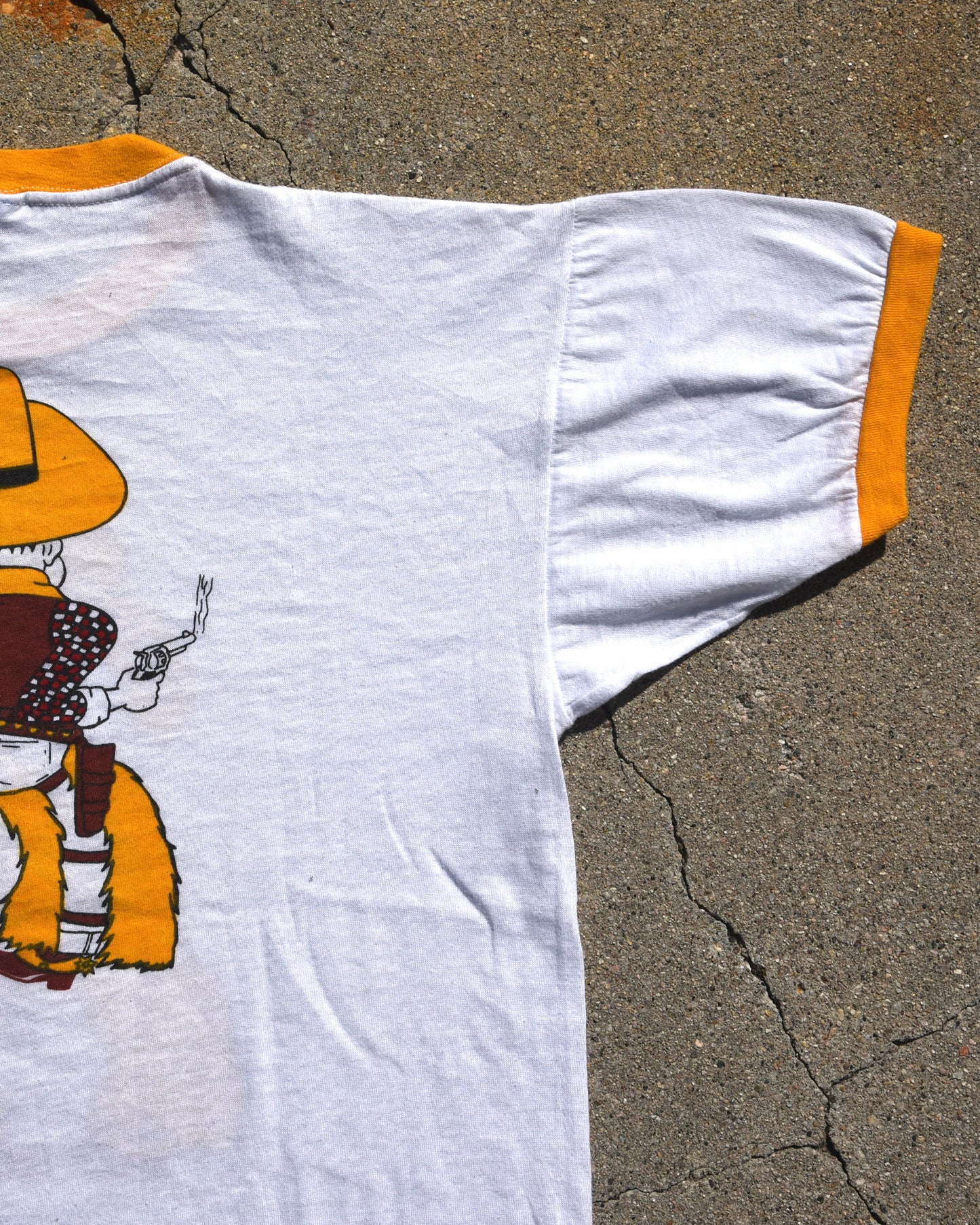 1970s Cowboy Ringer Tshirt