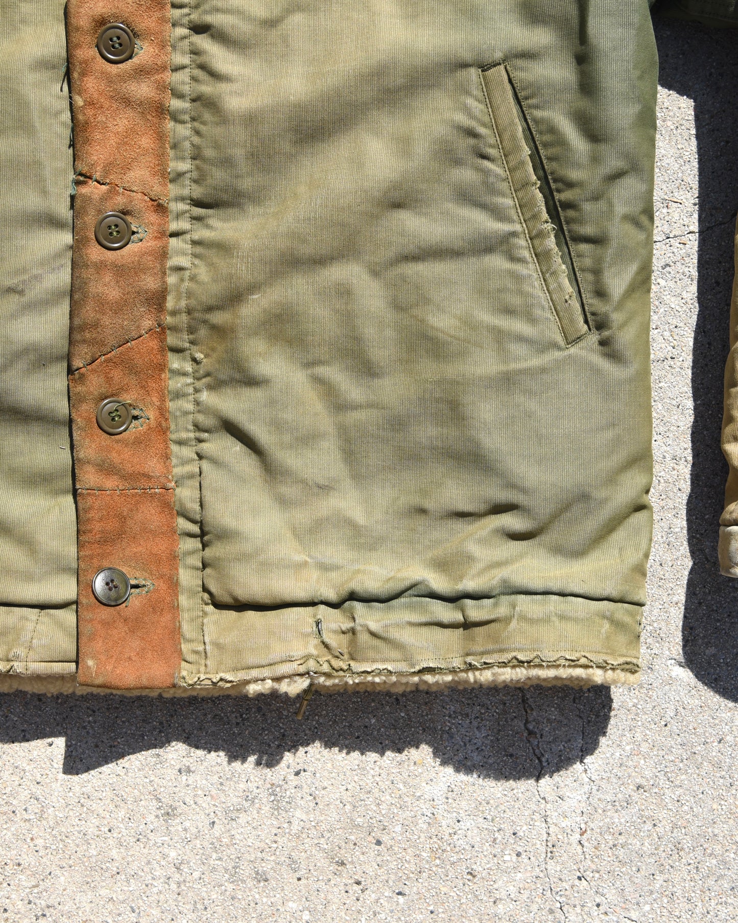 1960s Sun Faded USN N1 Deck Jacket