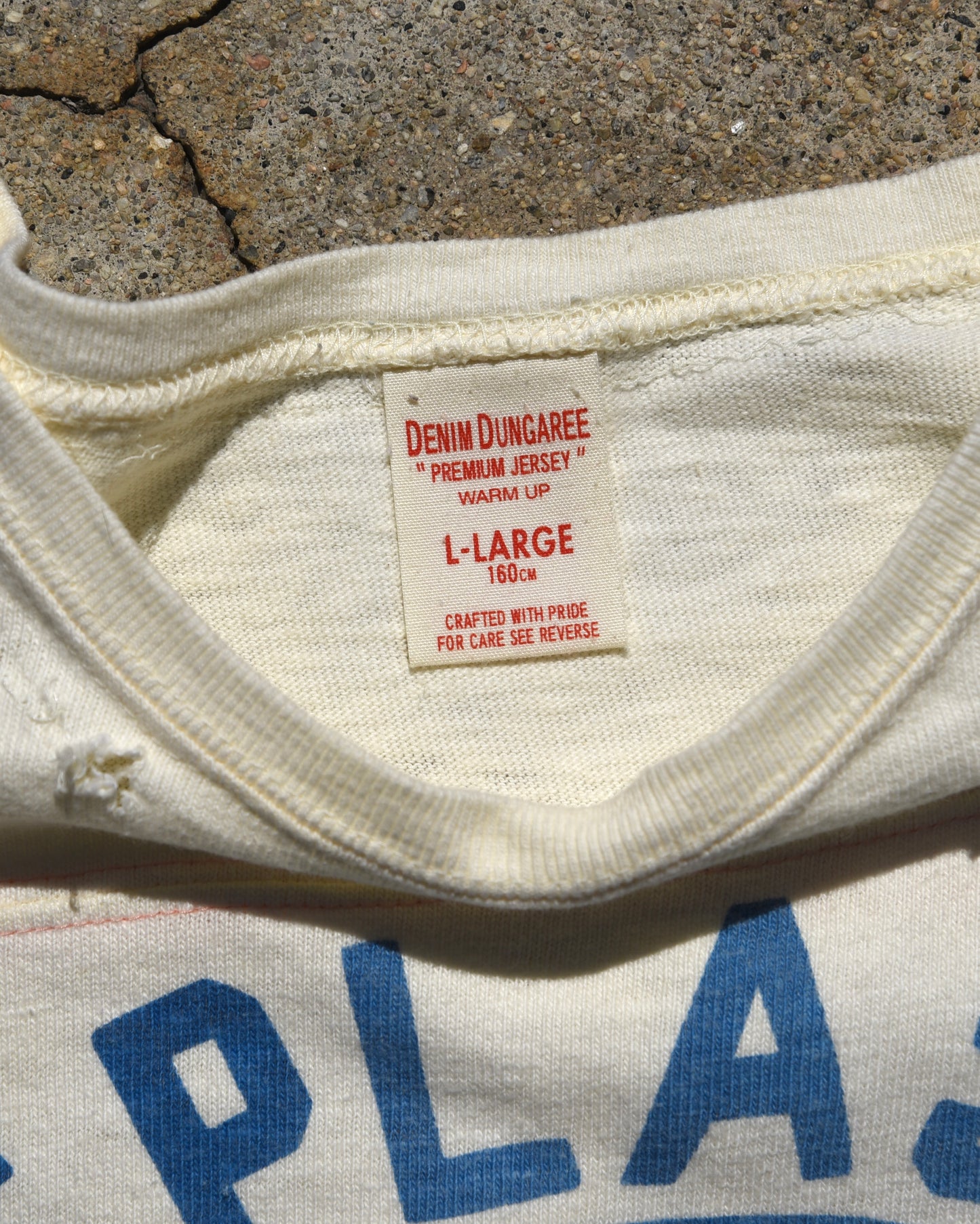 Denim Dungaree Splash Athletic Dept Tshirt