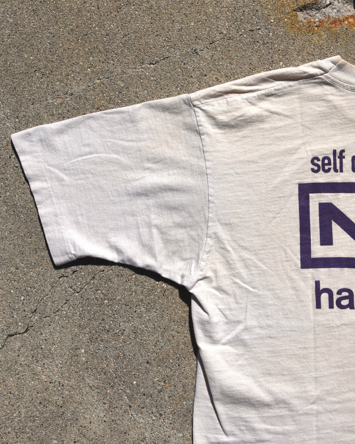 1994 Nine Inch Nails The Downward Spiral Self Destruct Tshirt