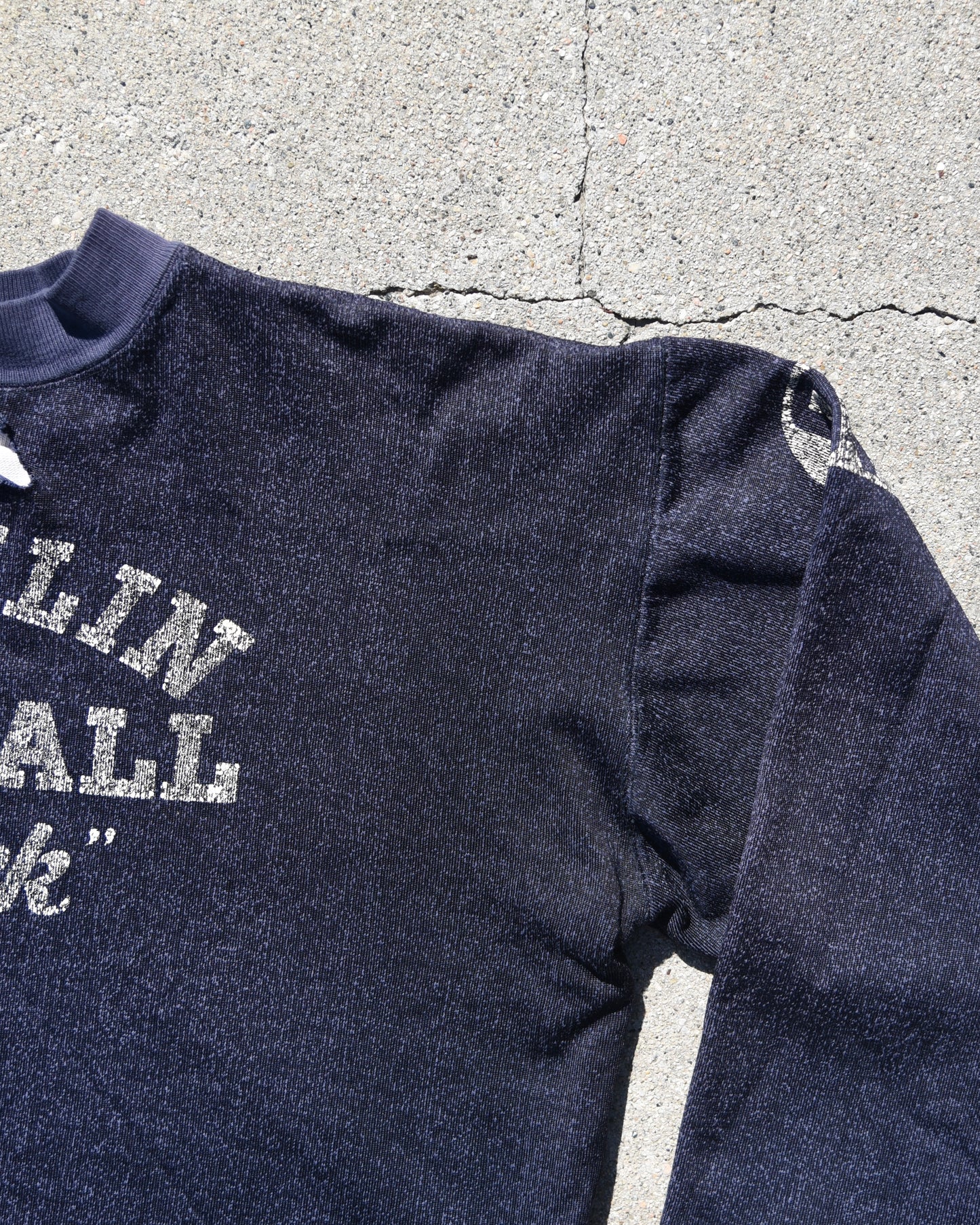 1950s Champion Double Face Franklin Marshall Track Sweatshirt