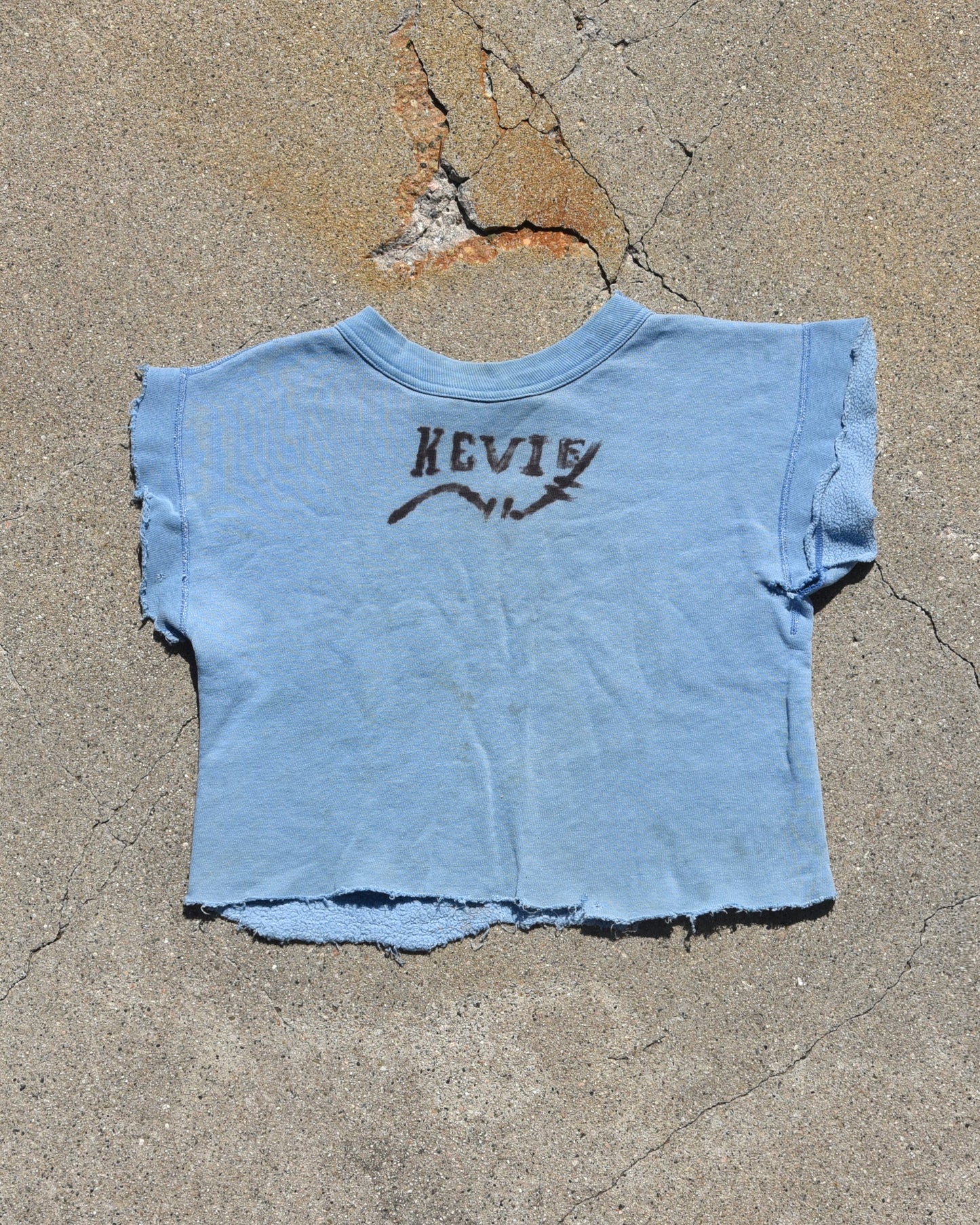 1950s Fuller Town Swim Club Single V Sweatshirt - Chopped