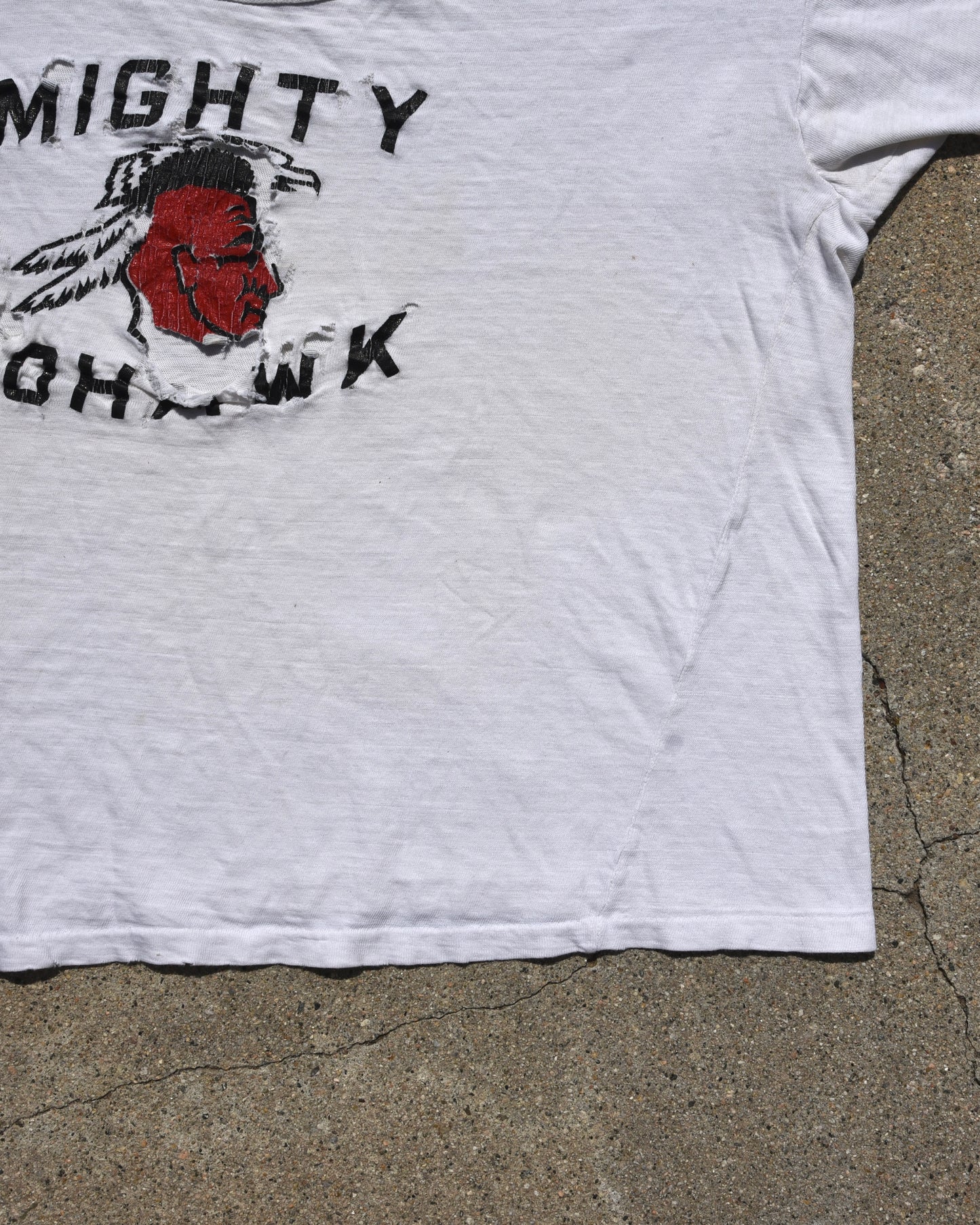 1960s Mighty Mohawk Thrashed Tshirt