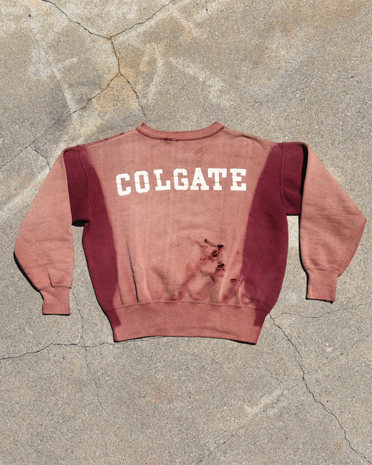 1950s Sun Faded Colgate University Sweatshirt