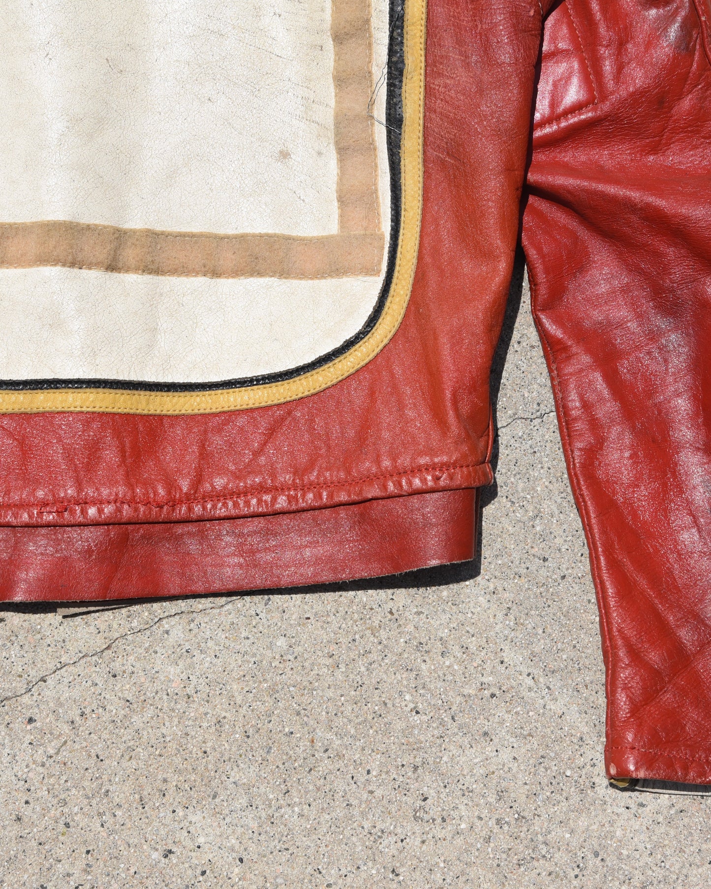 1970s Bates x Schmidt Cycle Suzuki Motorcycle Racing Jacket
