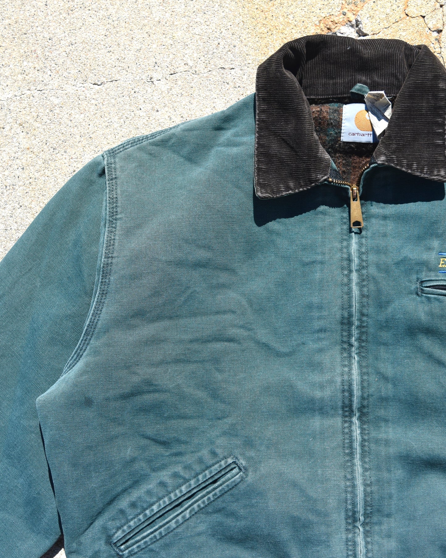 Carhartt J43 HTG Hunter Green Detroit Jacket