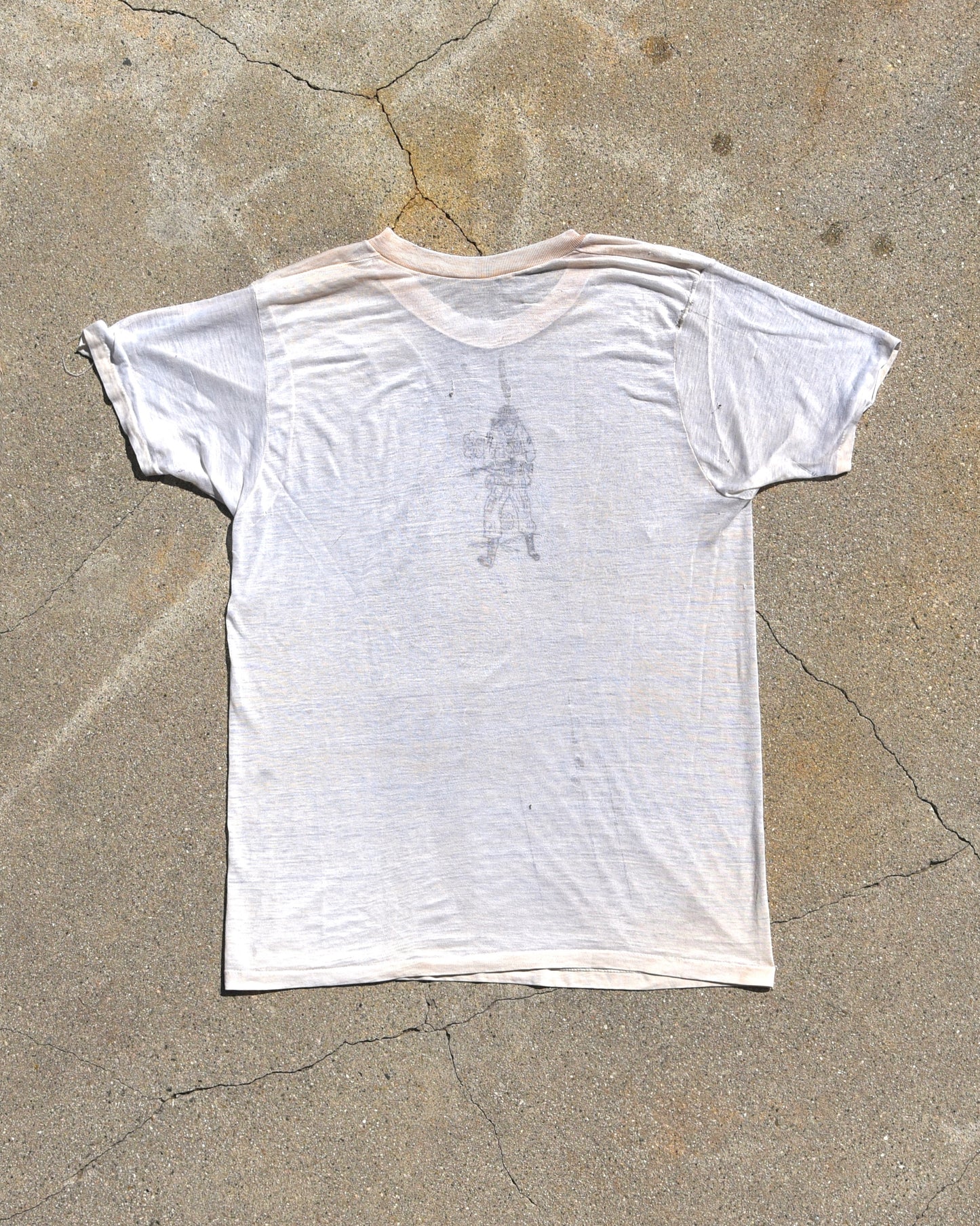 1960s Army Soldier Stenciled Tshirt