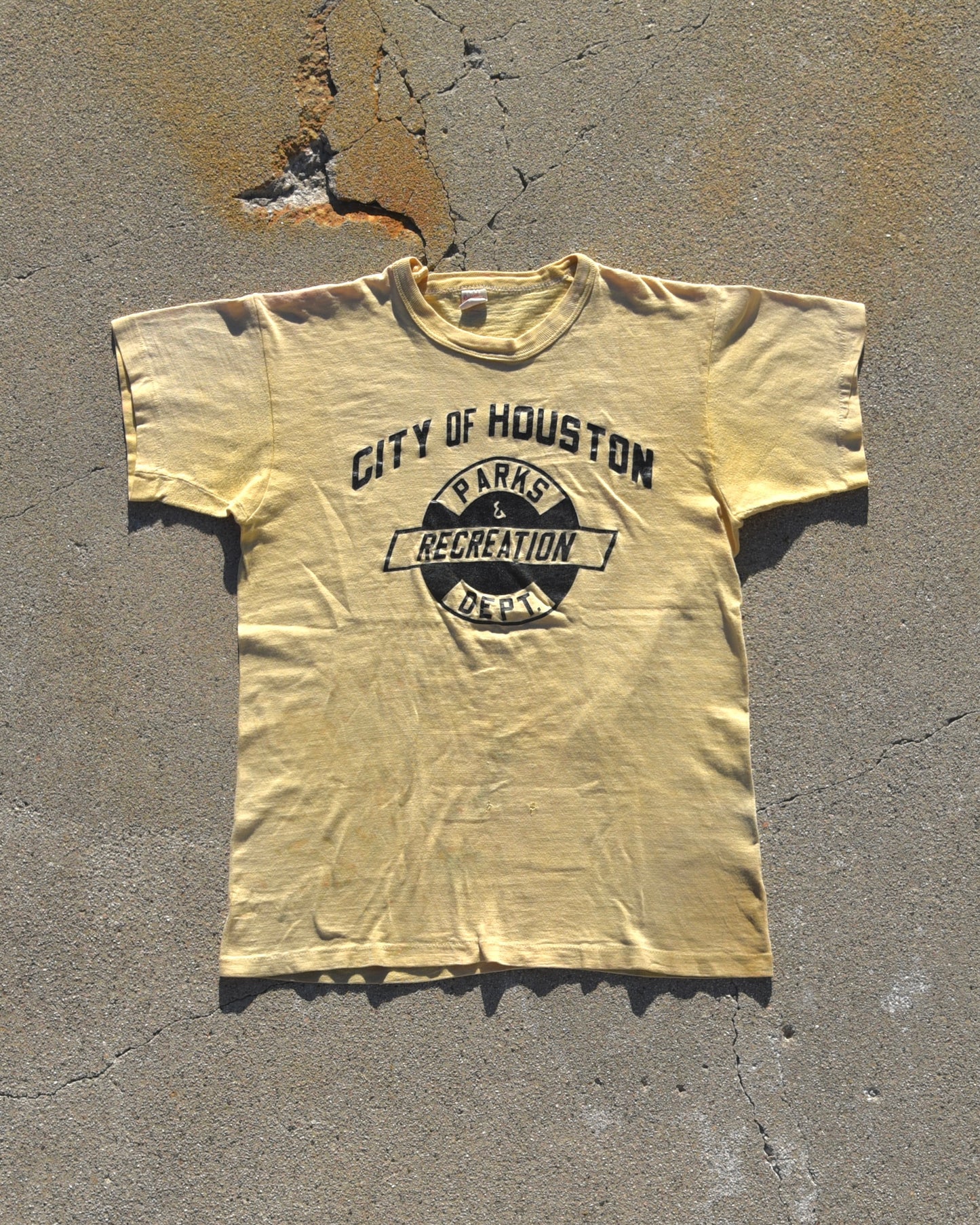 1960s Russell Southern City of Houston Parks and Rec Tshirt
