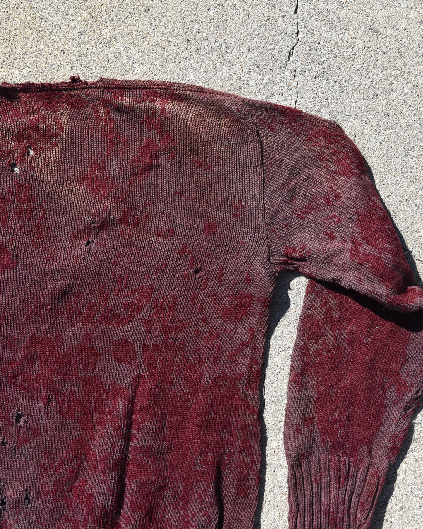 1940s Wool Knit Sweatshirt