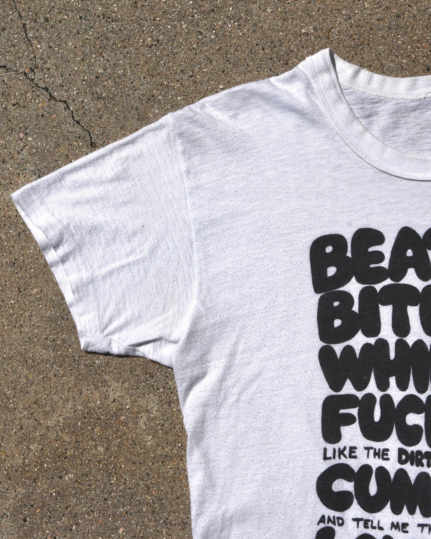 1980s Beat Me Bite Me Seditionaries Tshirt