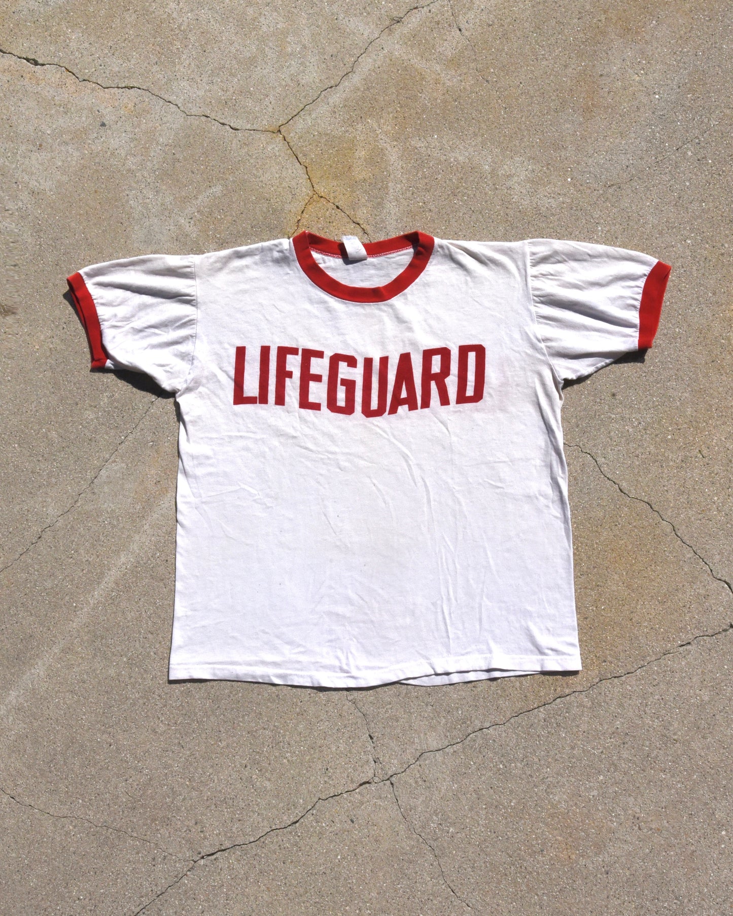 1960s Lifeguard Ringer Tshirt