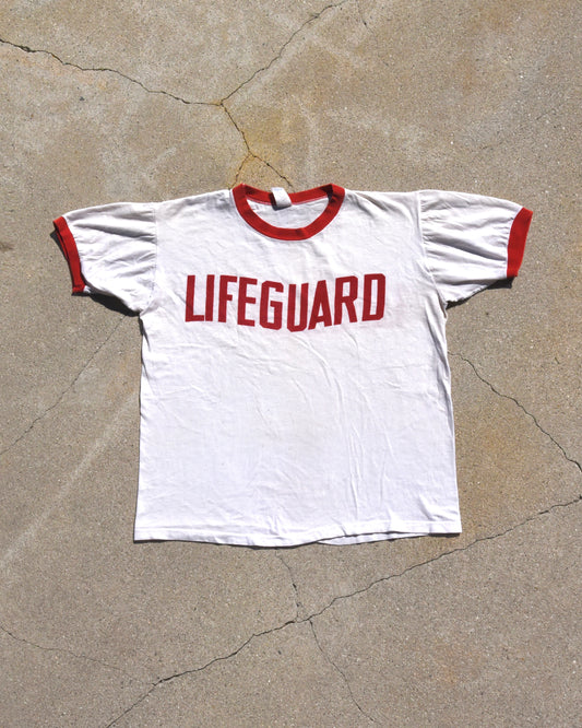 1960s Lifeguard Ringer Tshirt