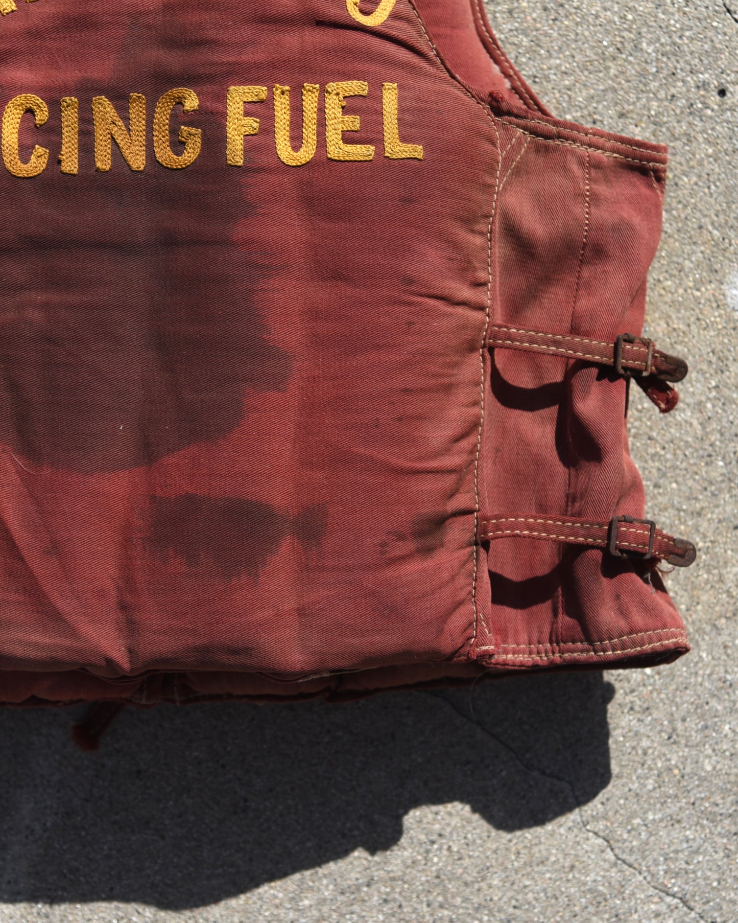 1930s Francisco Racing Fuel Life Vest