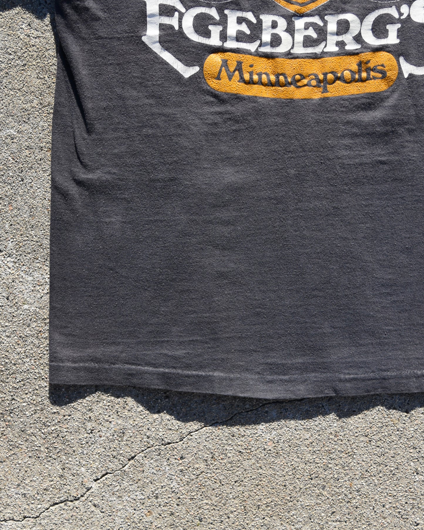 1980s Hungry Out of Work Harley Tshirt