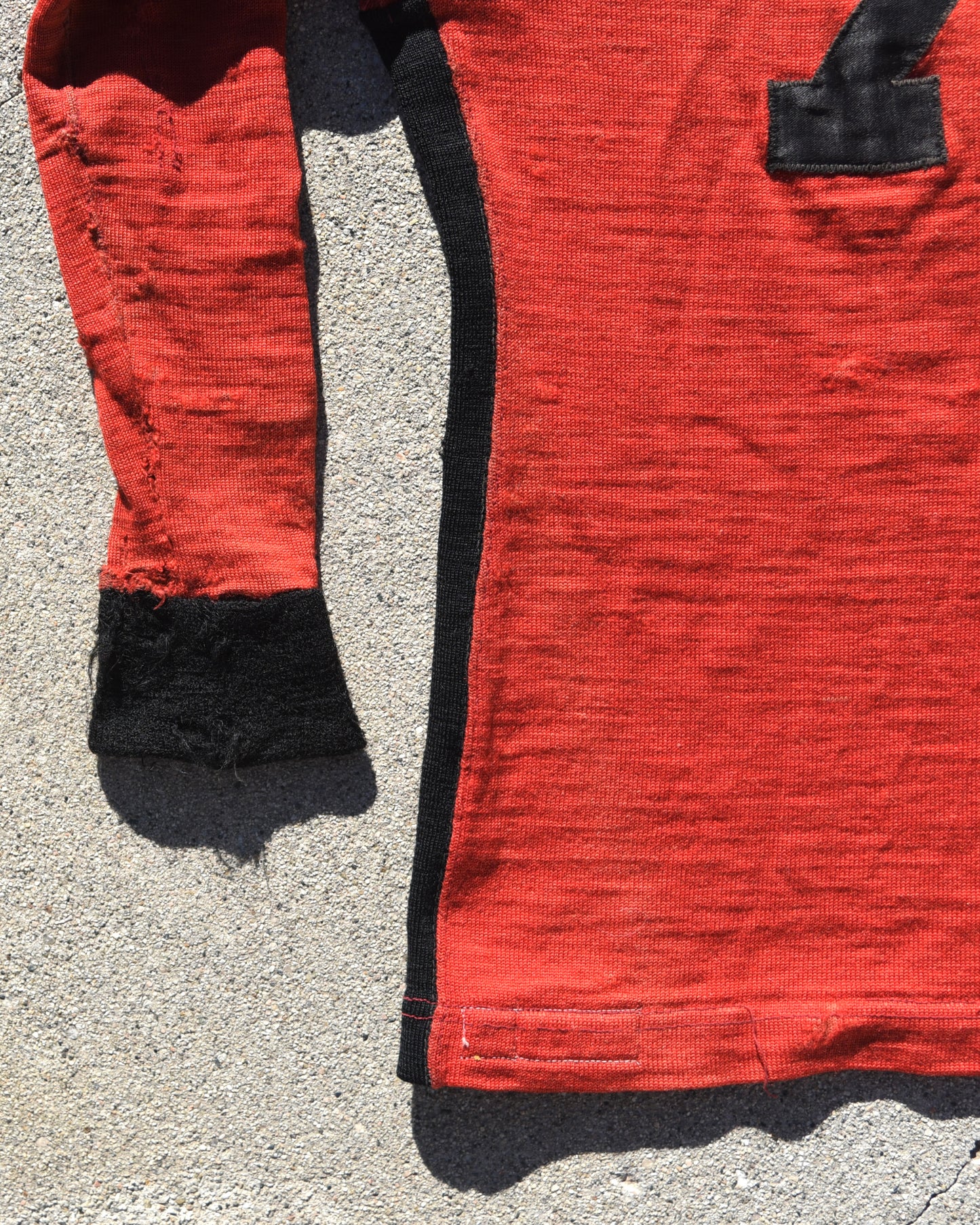 1940s Football Jersey - Thrashed And Repaired