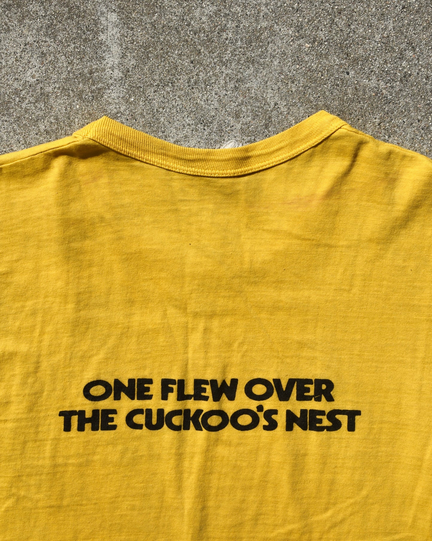1970s One Flew Over The Cuckoos Nest Rare Movie Promo Tshirt