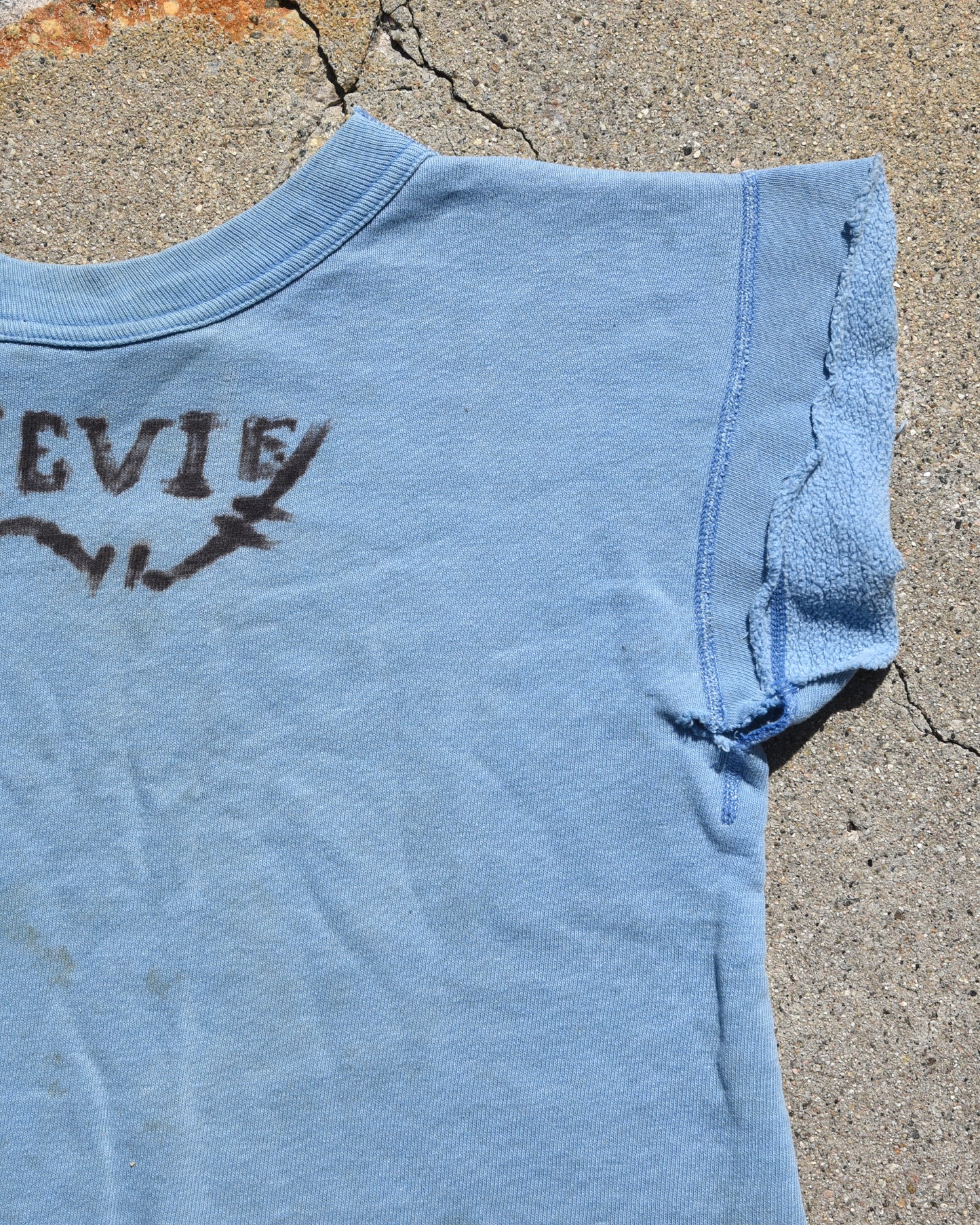 1950s Fuller Town Swim Club Single V Sweatshirt - Chopped