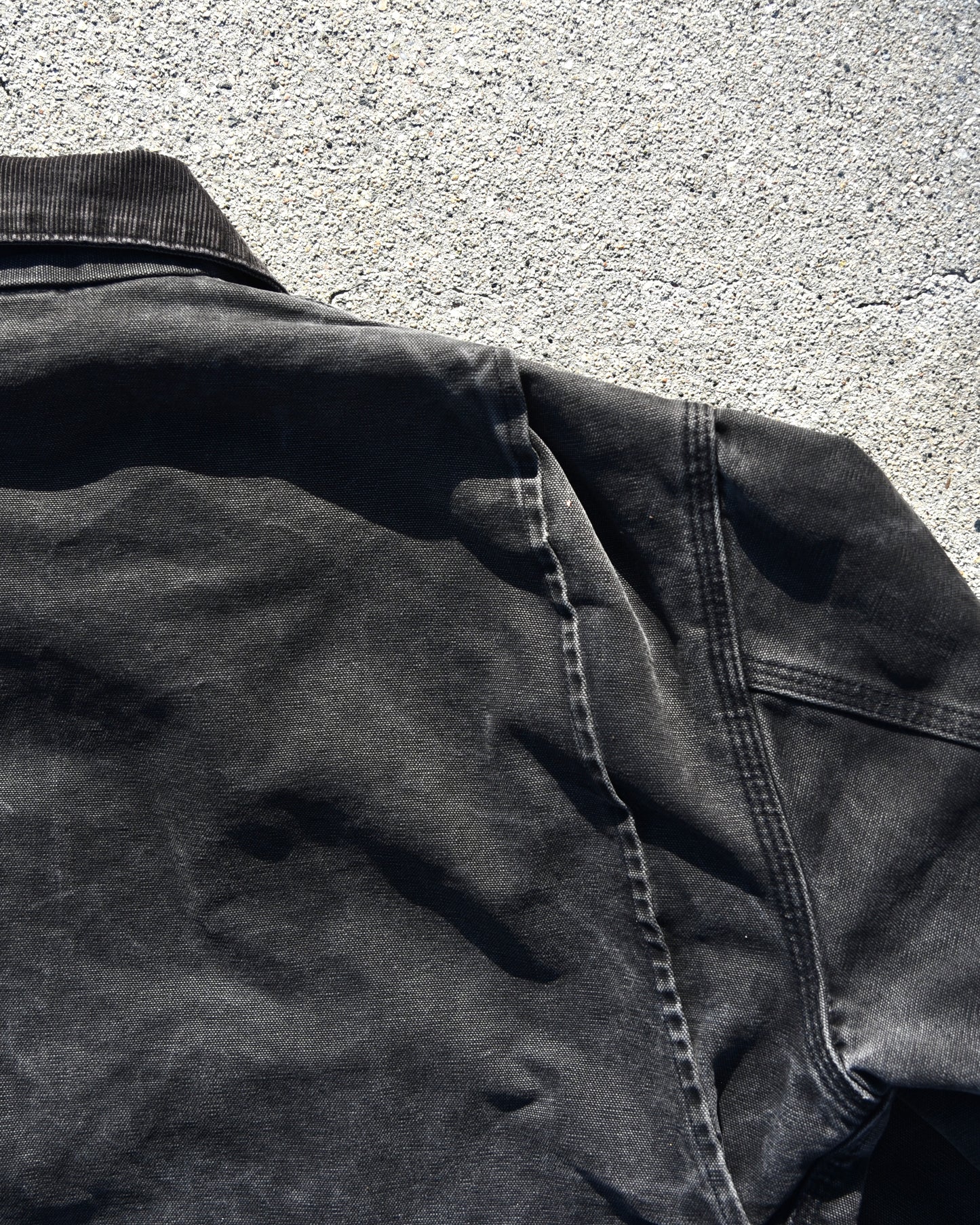 Carhartt Detroit Jacket J43 ONX Onyx Black Large Rare