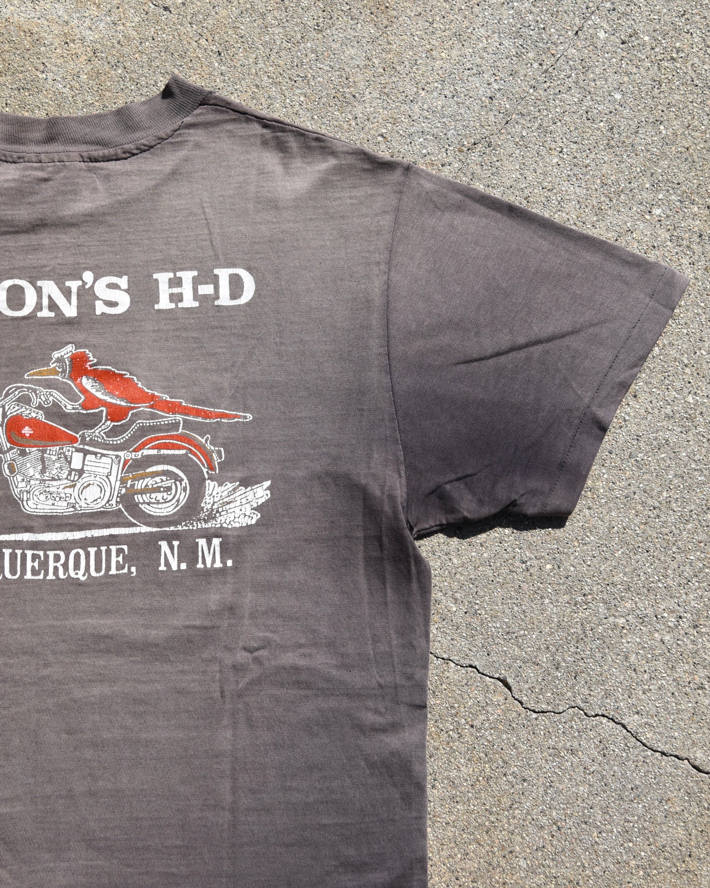 1980s Sun Faded Harley Davidson Tshirt