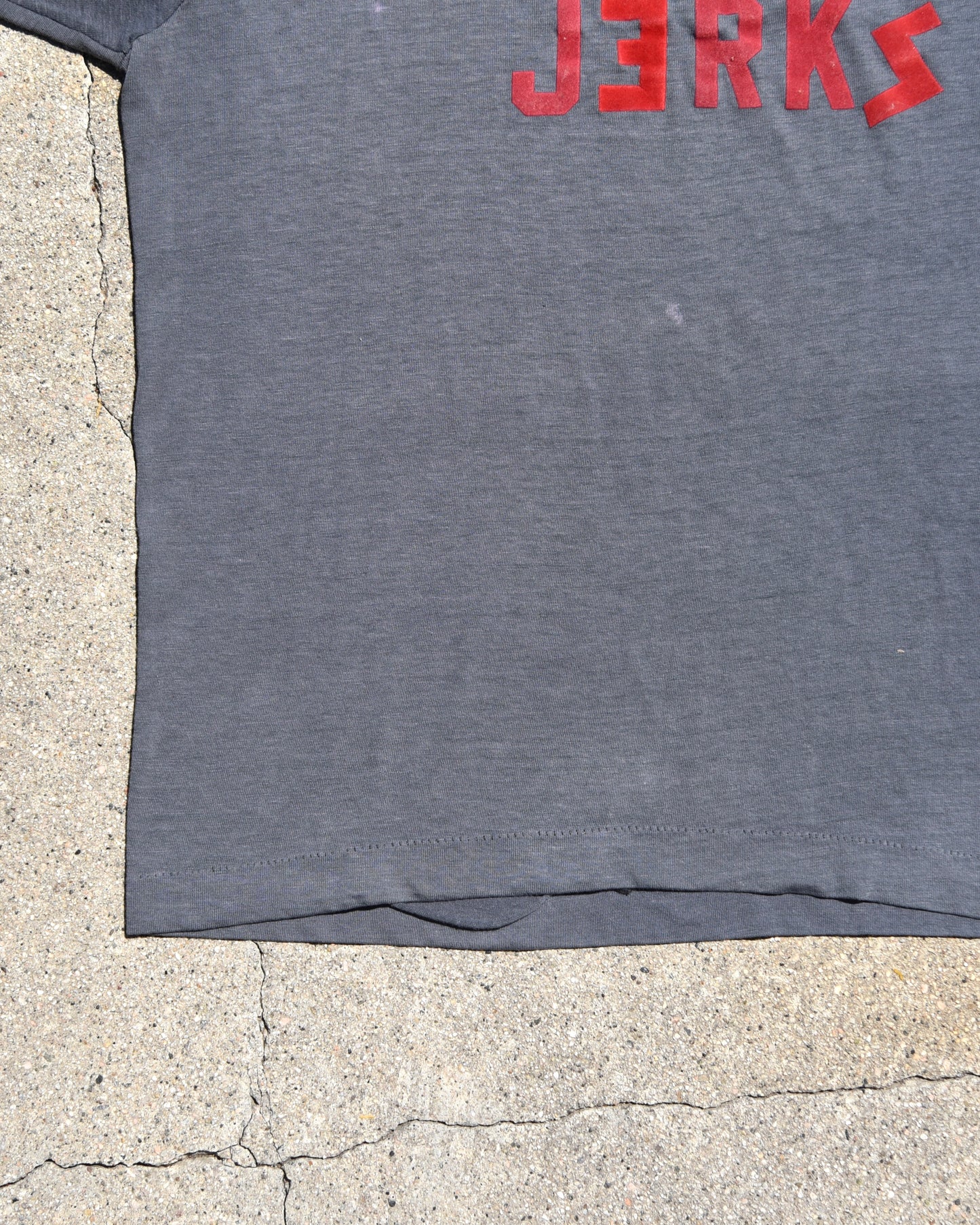1980s Sun Faded Circlejerks Parking Lot Tshirt