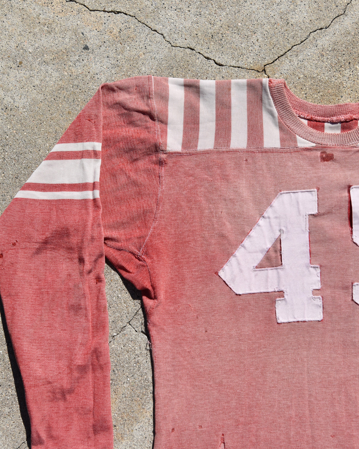1950s Sun Faded Durene Football Jersey