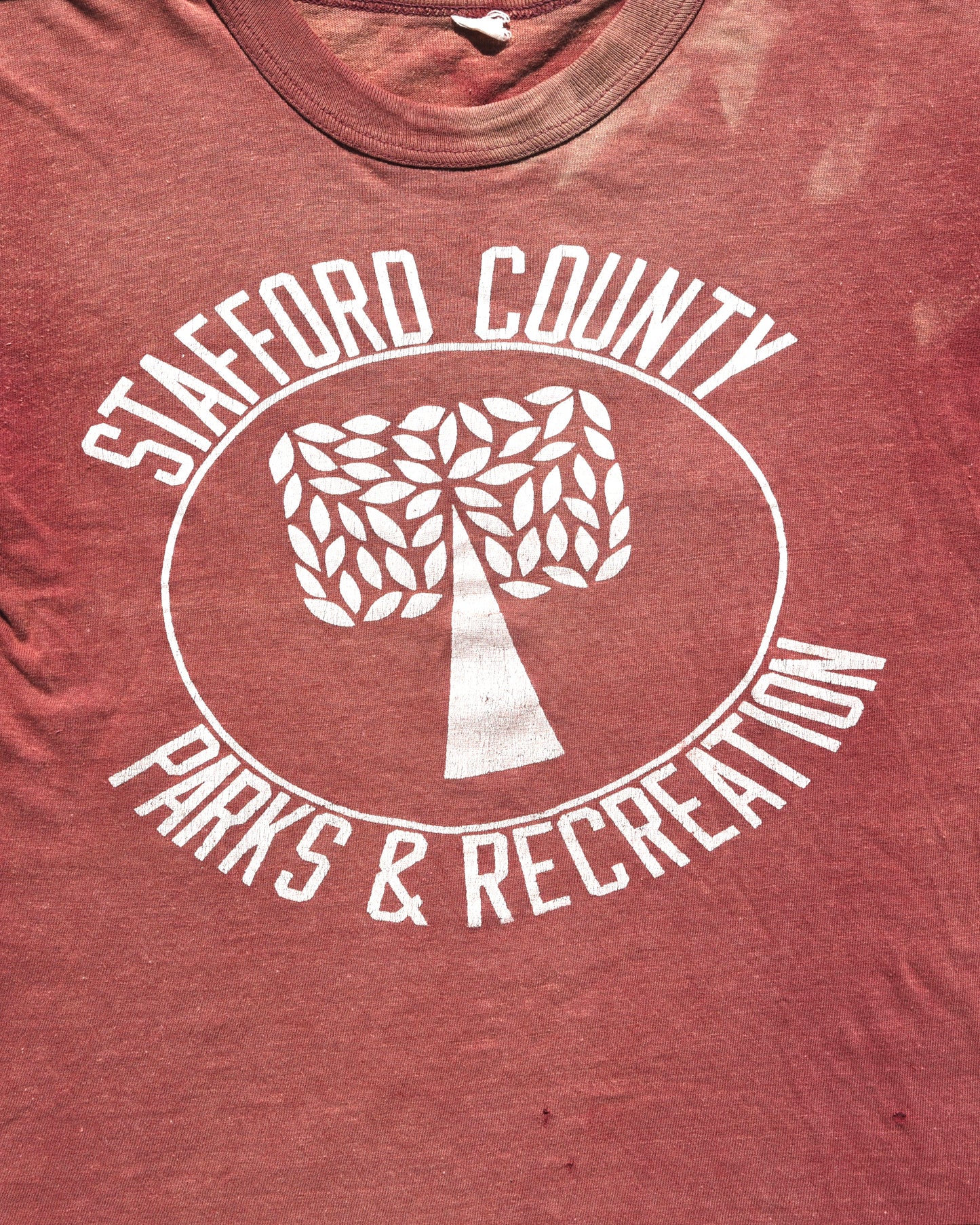 1960s Sun Faded Stafford County Parks & Recreation Tshirt