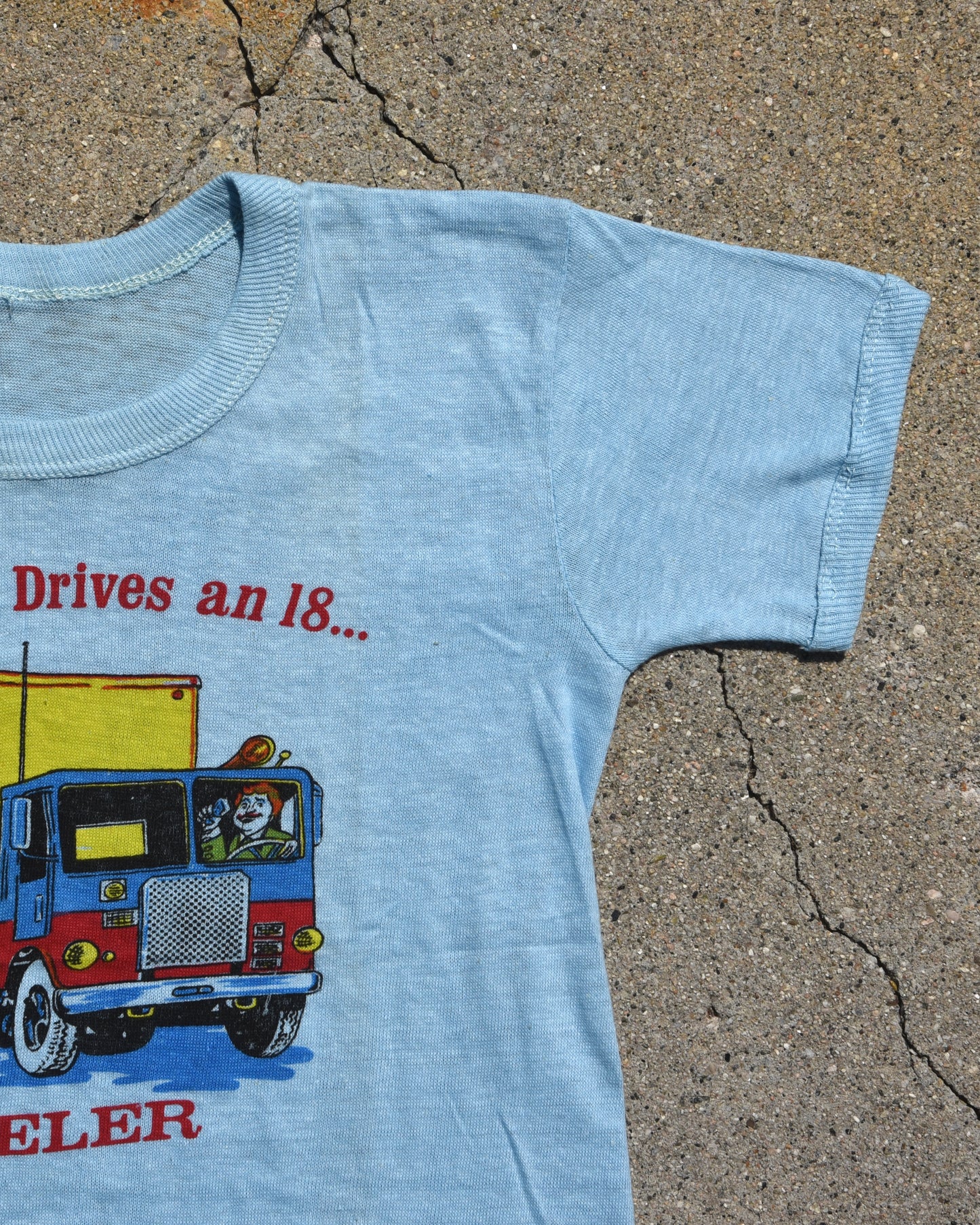 1970s My Grandpa Drives an 18 Wheeler Baby Tshirt