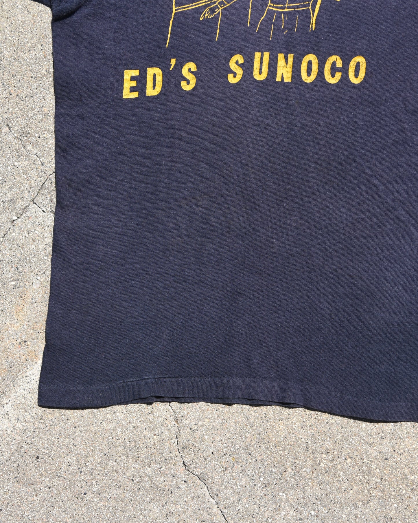 1950s Sun Faded Ed’s Sunoco Tshirt