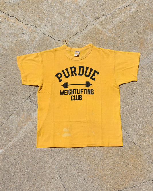 1970s Purdue Weightlifting Club Tshirt