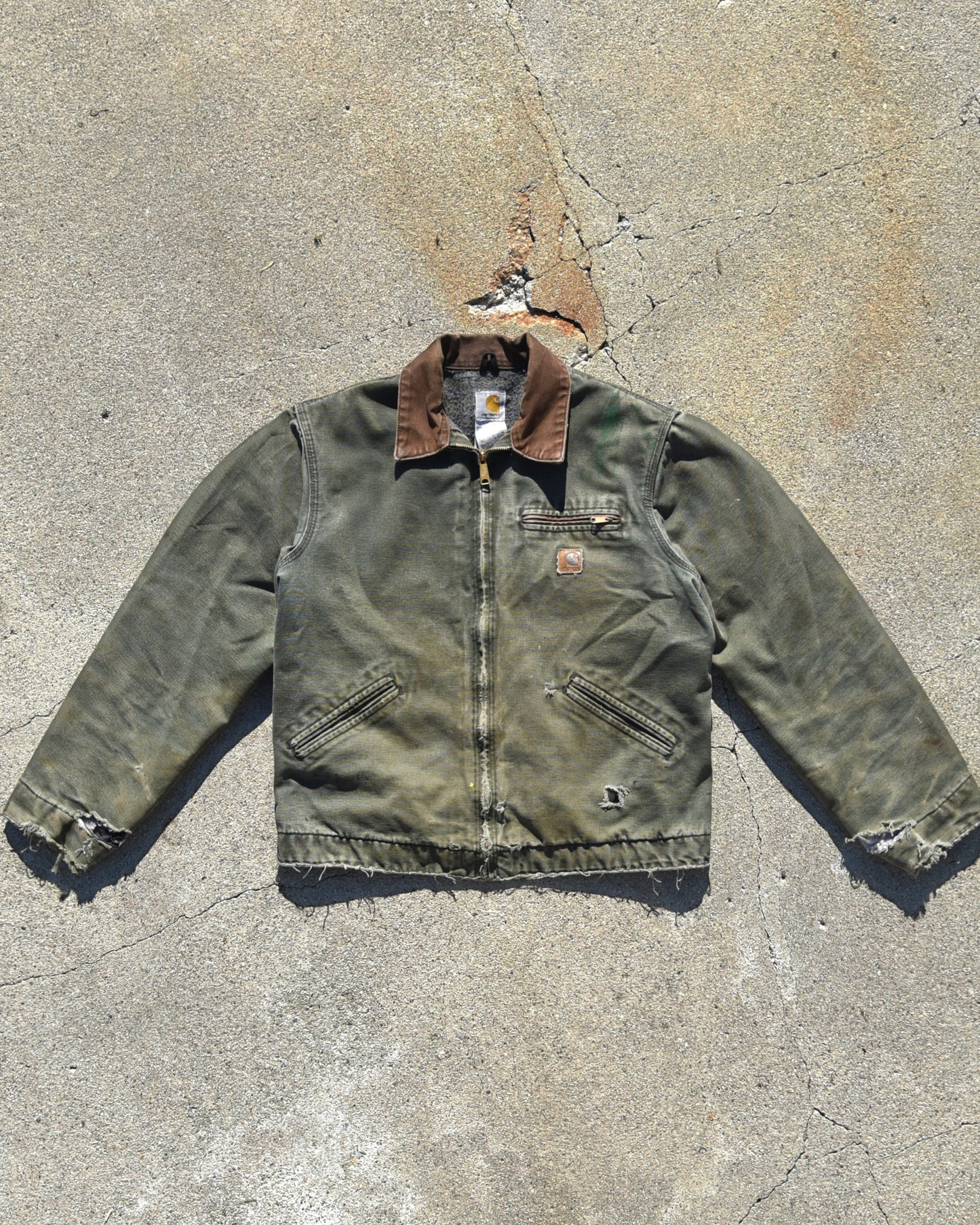 Carhartt J97 MOS Moss Green Detroit Jacket - Large Tall