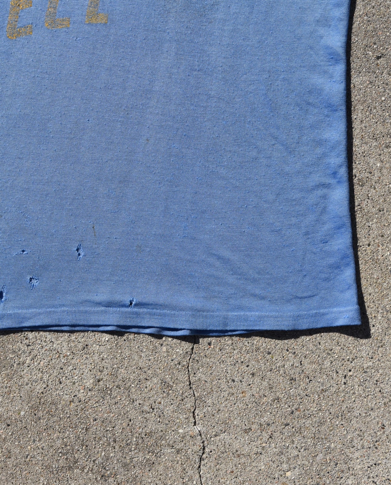 1950s Russell Southern Crest Steel Jersey