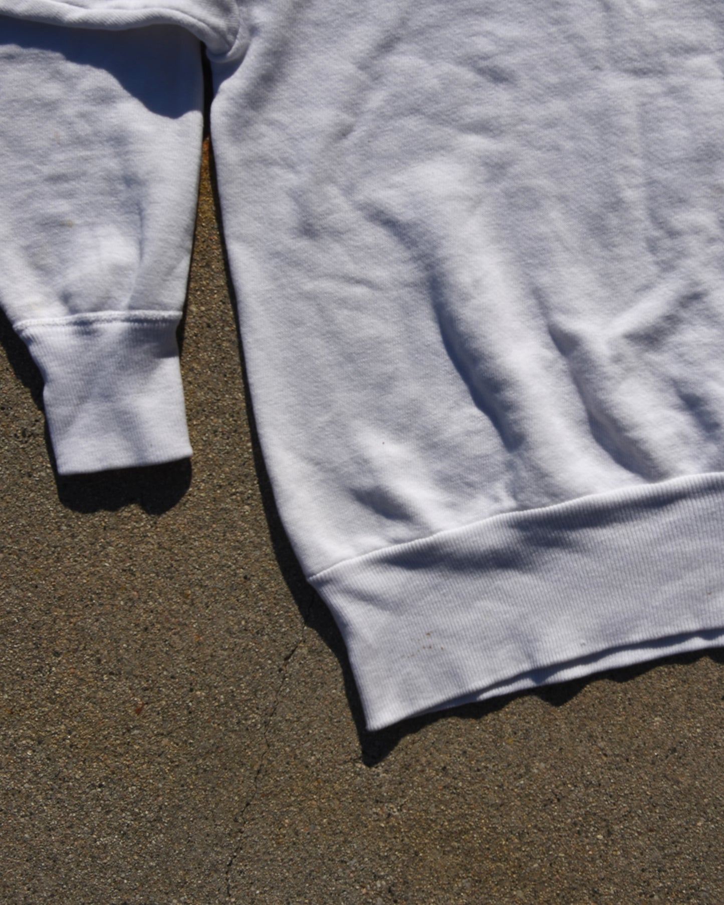 1960s Sweatshirt Quarter Zip Chainstitch Size M