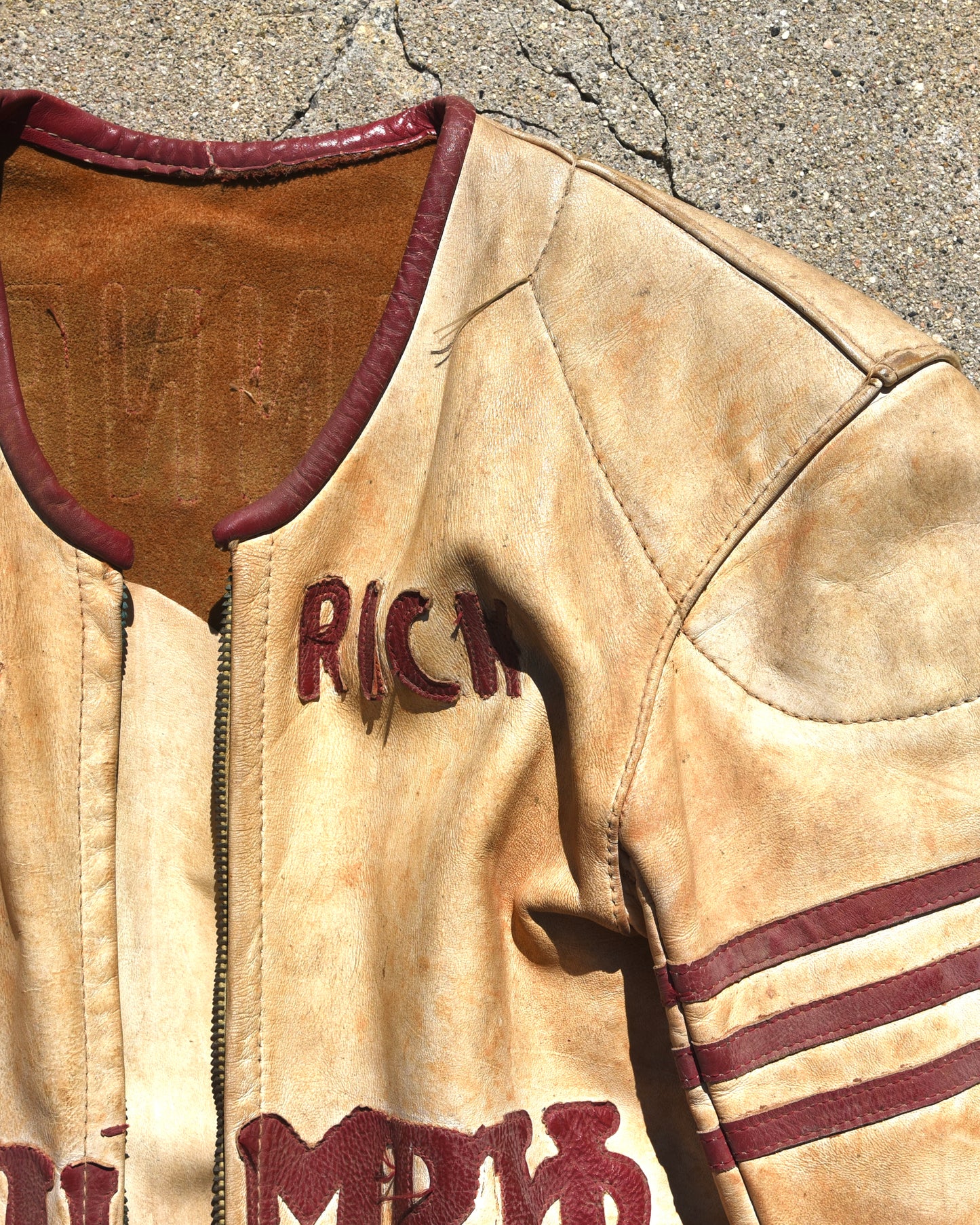 1960s Triumph Motorcycle Racing Jacket & Pants