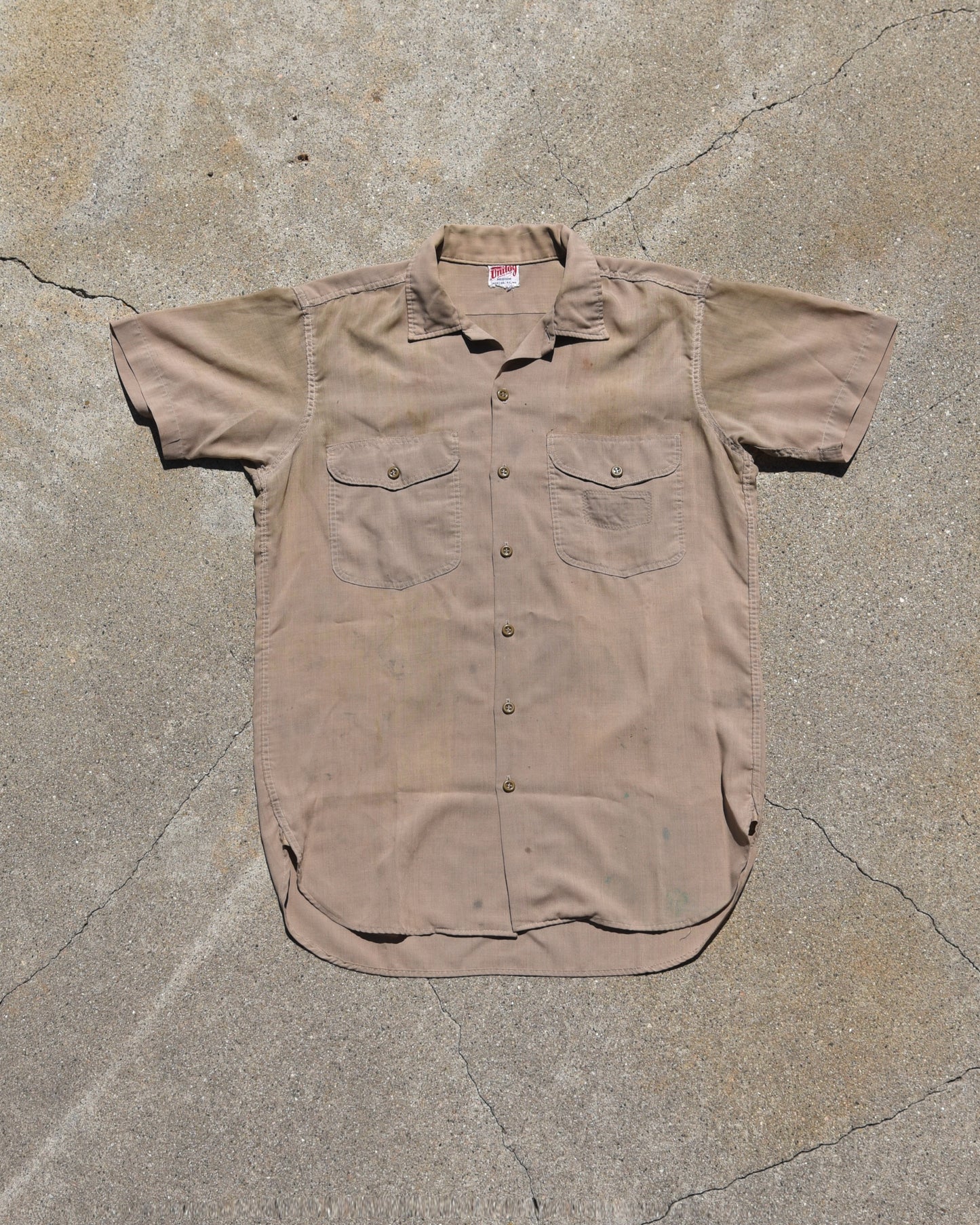 1950s Parrot Service Work Shirt