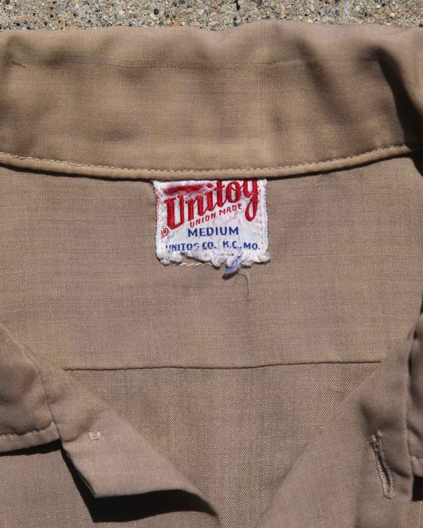1950s Parrot Service Work Shirt