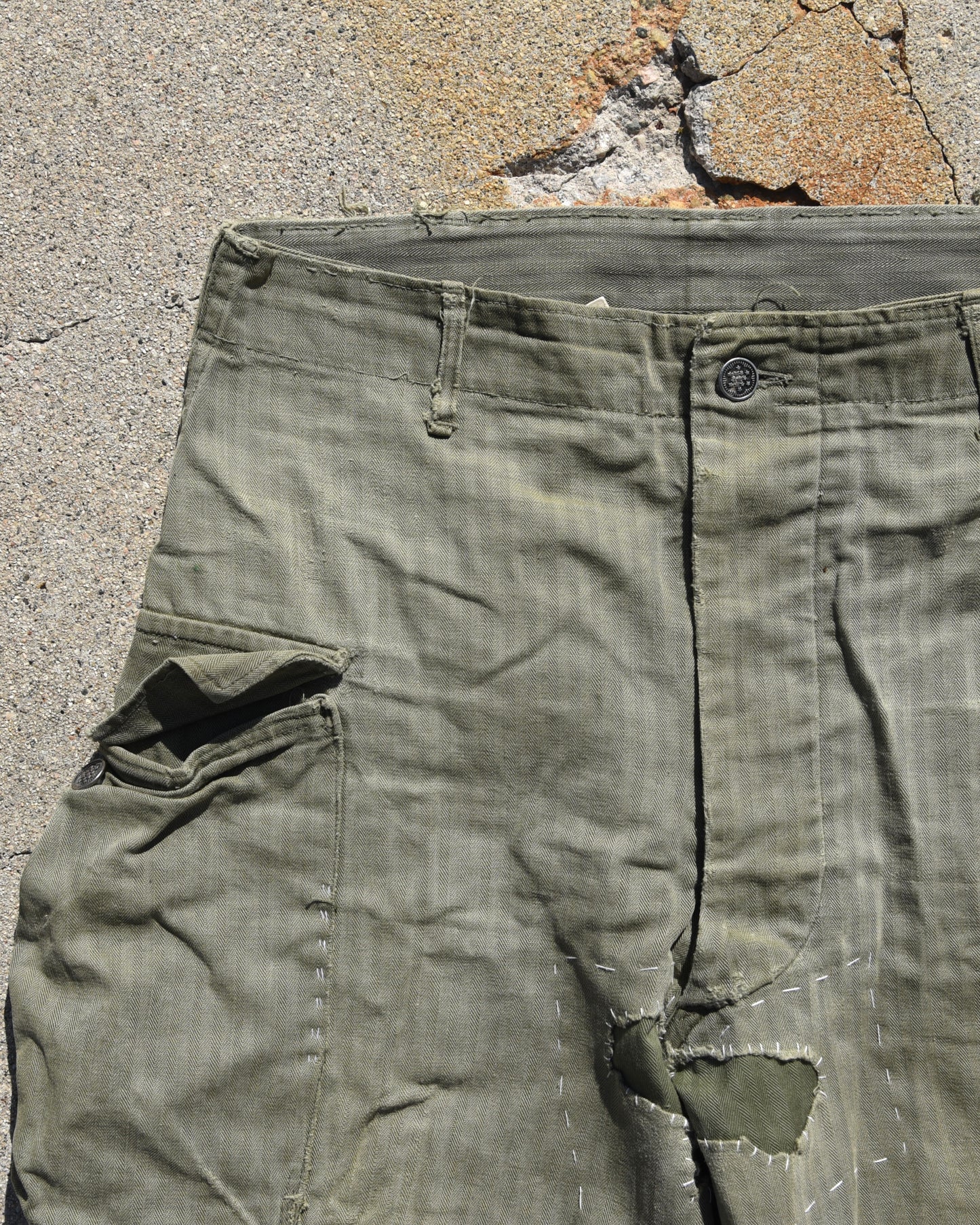 1940s 13 Star HBT Army Pants